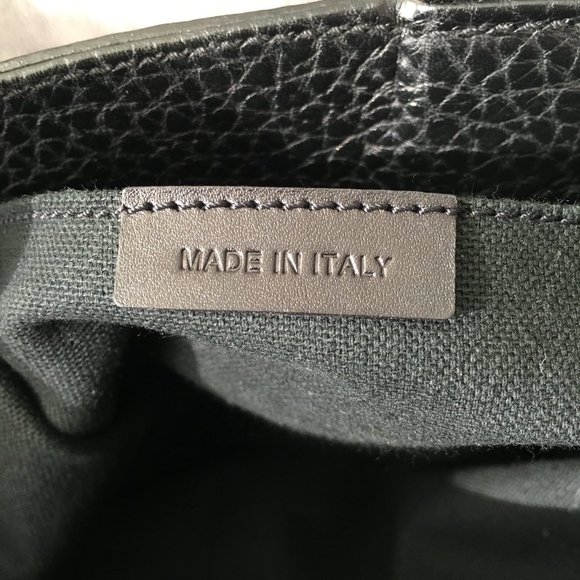 Vintage BEIGE HAYMARKET CHECK POCKET TOTE - Picture 4 of 14